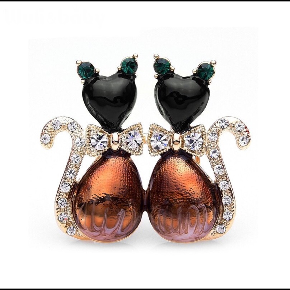 Cat Brooch Pin Jewelry